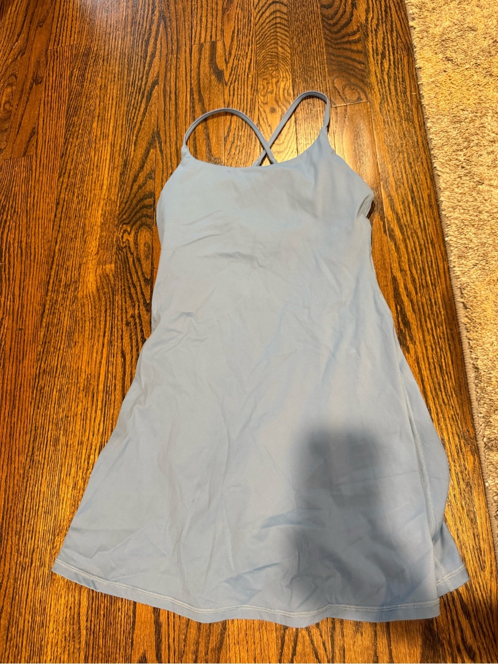 Blue athletic tennis dress